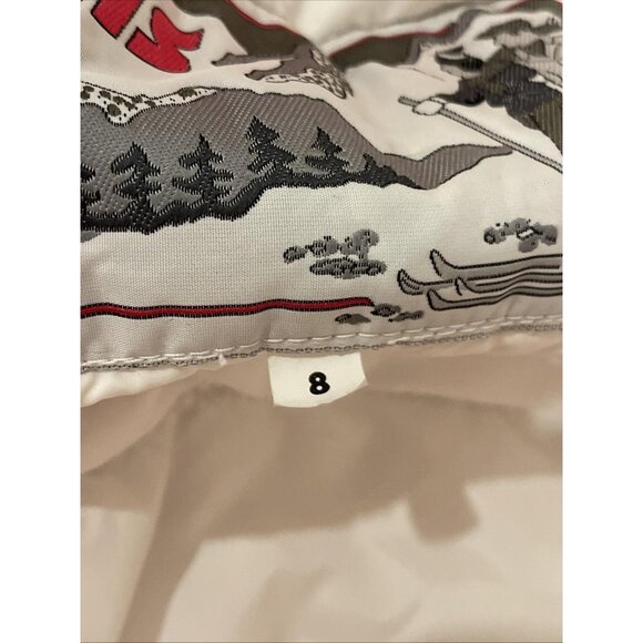 Vintage Nils Ski Suit Womens 8 Pink One Piece Insulated Snow Bib Retro 80s - Picture 11 of 12